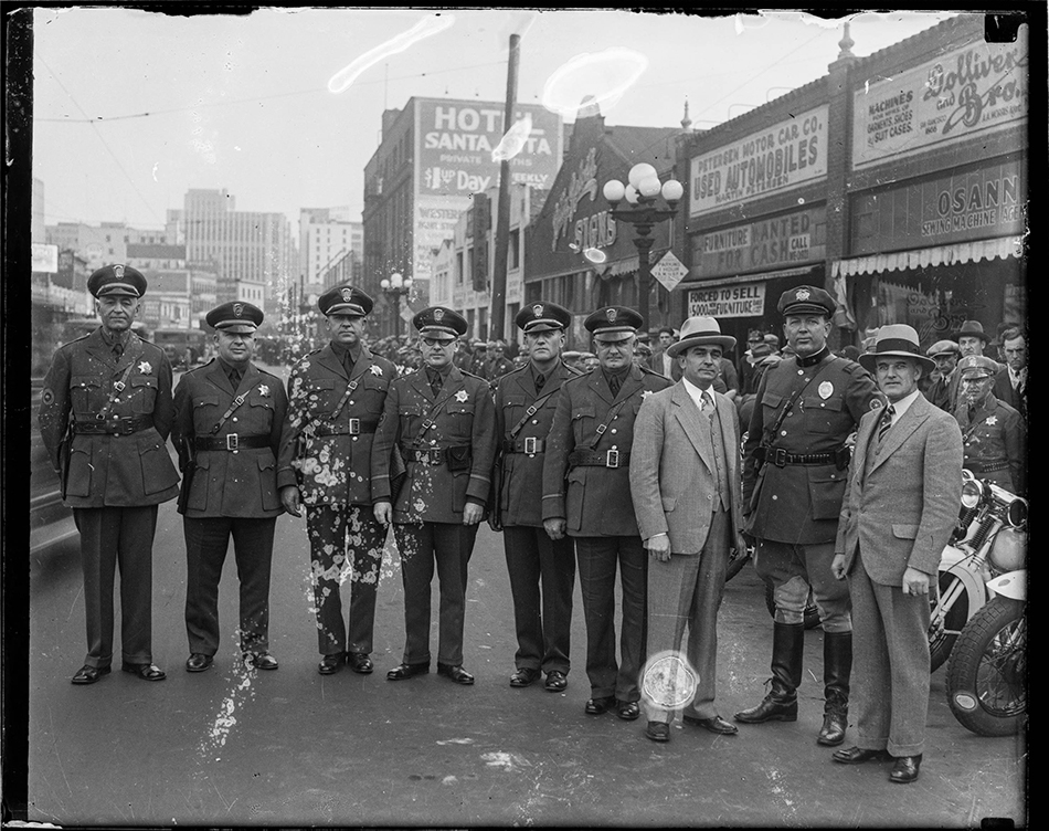 Photograph of law enforcement officers