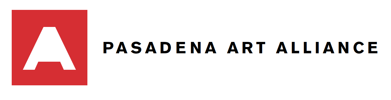 A logo with a red box and white letter 'A', text on the right reads "Pasadena Art Alliance."