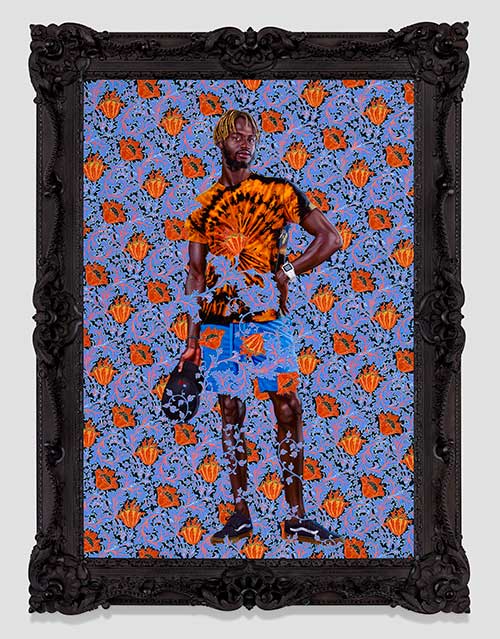 Kehinde Wiley, A Portrait of a Young Gentleman