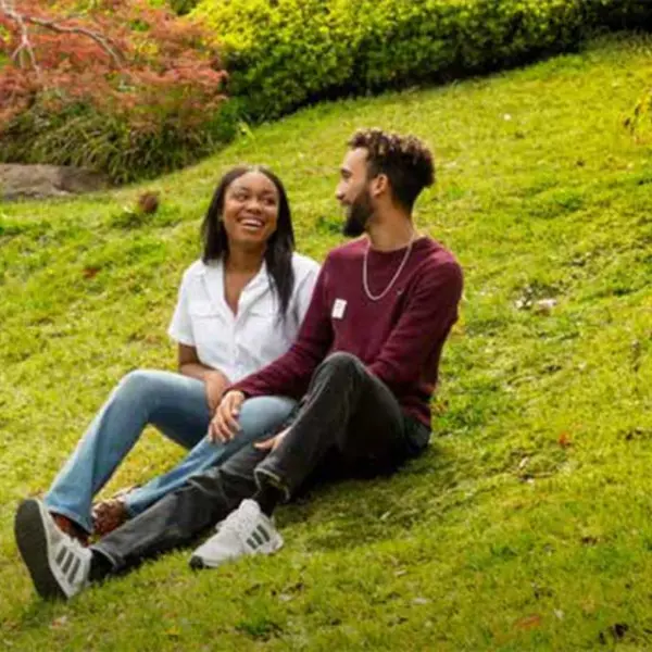 Couple on hill