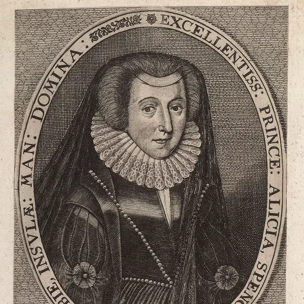 Engraving of Alice Spencer Stanley Egerton