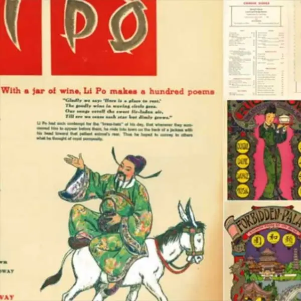 image of old Chinatown menus