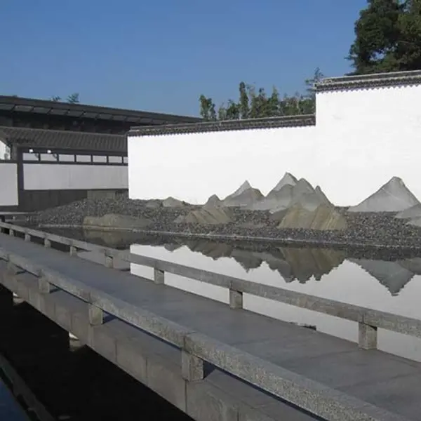 Photograph of Chinese rock garden