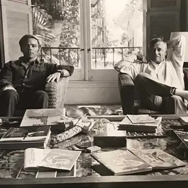 Christopher Isherwood and Don Bachardy