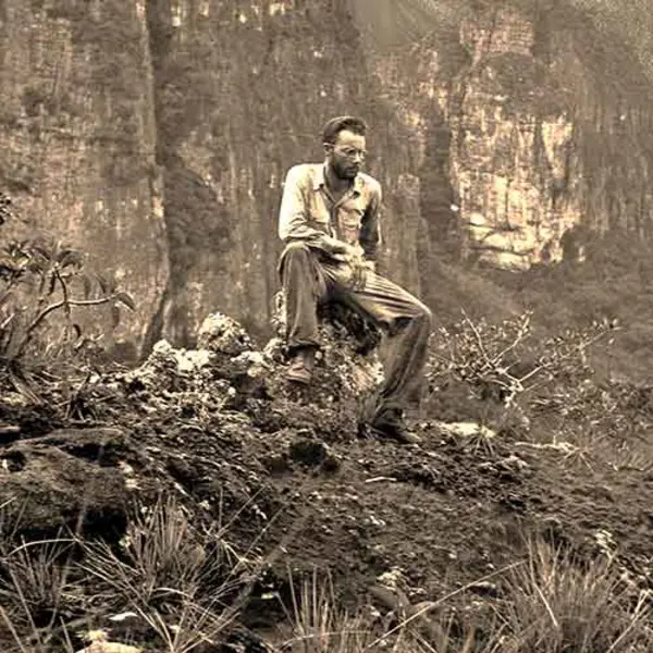 Photograph of ethnobotanist Richard Schultes