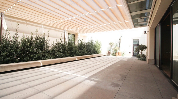 Empty Rothenberg Courtyard