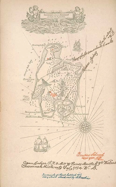 Map of Treasure Island