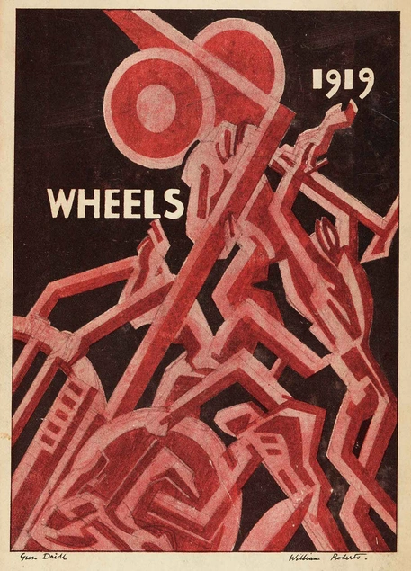 Edith Sitwell (1887–1964), editor; William Roberts (1895–1980), illustrator, Wheels, 1919, 1919. Oxford: B. H. Blackwell. The Huntington Library, Art Museum, and Botanical Gardens.