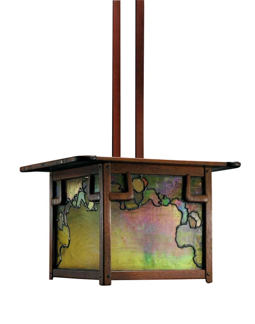 Lantern, 1910, James A. Culbertson house, Pasadena, 1902-14. (Courtesy of Guardian Stewardship. Photograph courtesy of Sotheby’s, New York.)