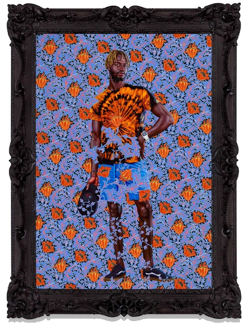 Kehinde Wiley, A Portrait of a Young Gentleman