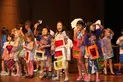 Explorers campers performing on stage