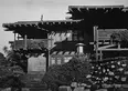 Yasuhiro Ishimoto, David B. Gamble house, west elevation detail (Greene and Greene, architects), 1974, gelatin silver print, 7 3/16 x 10 1/8 in. © Kochi Prefecture, Ishimoto Yasuhiro Photo Center.