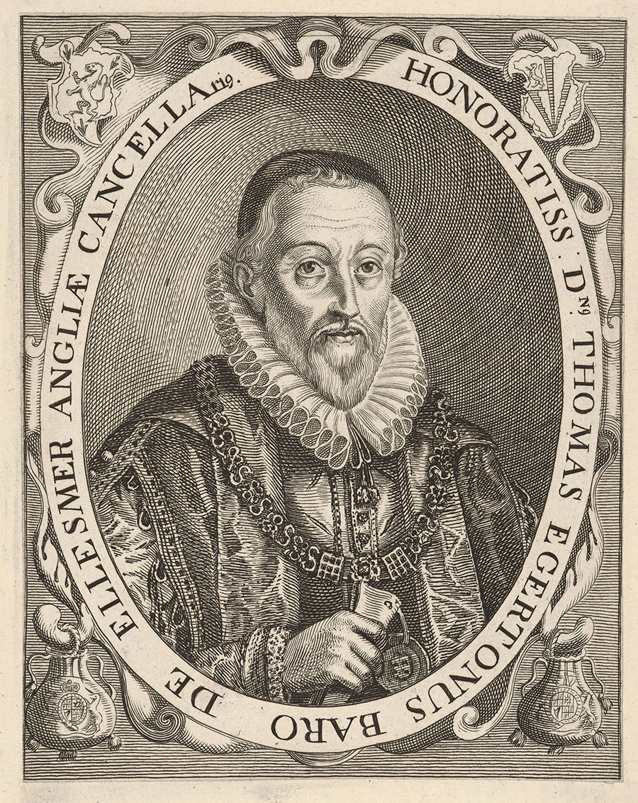 17th-century engraving of Thomas Egerton