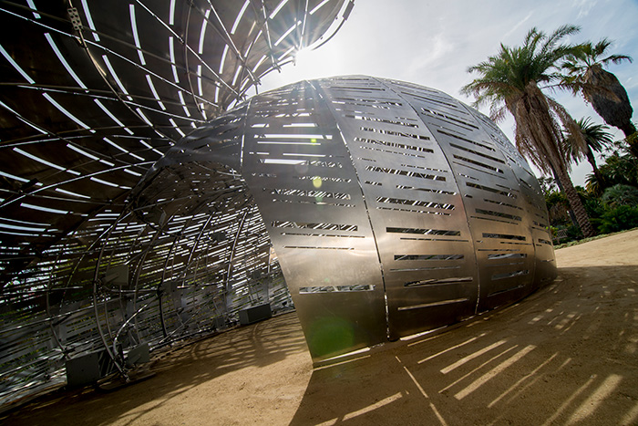 Orbit Pavilion is on view on the Celebration Lawn