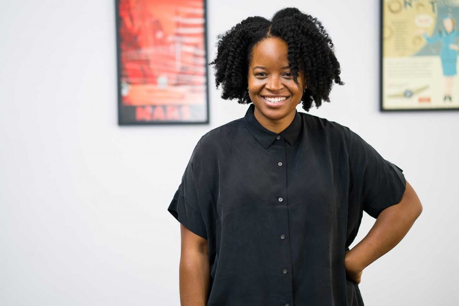 Alyssa Collins, The Huntington’s first Octavia E. Butler Fellow. Photo by Shane Lin.